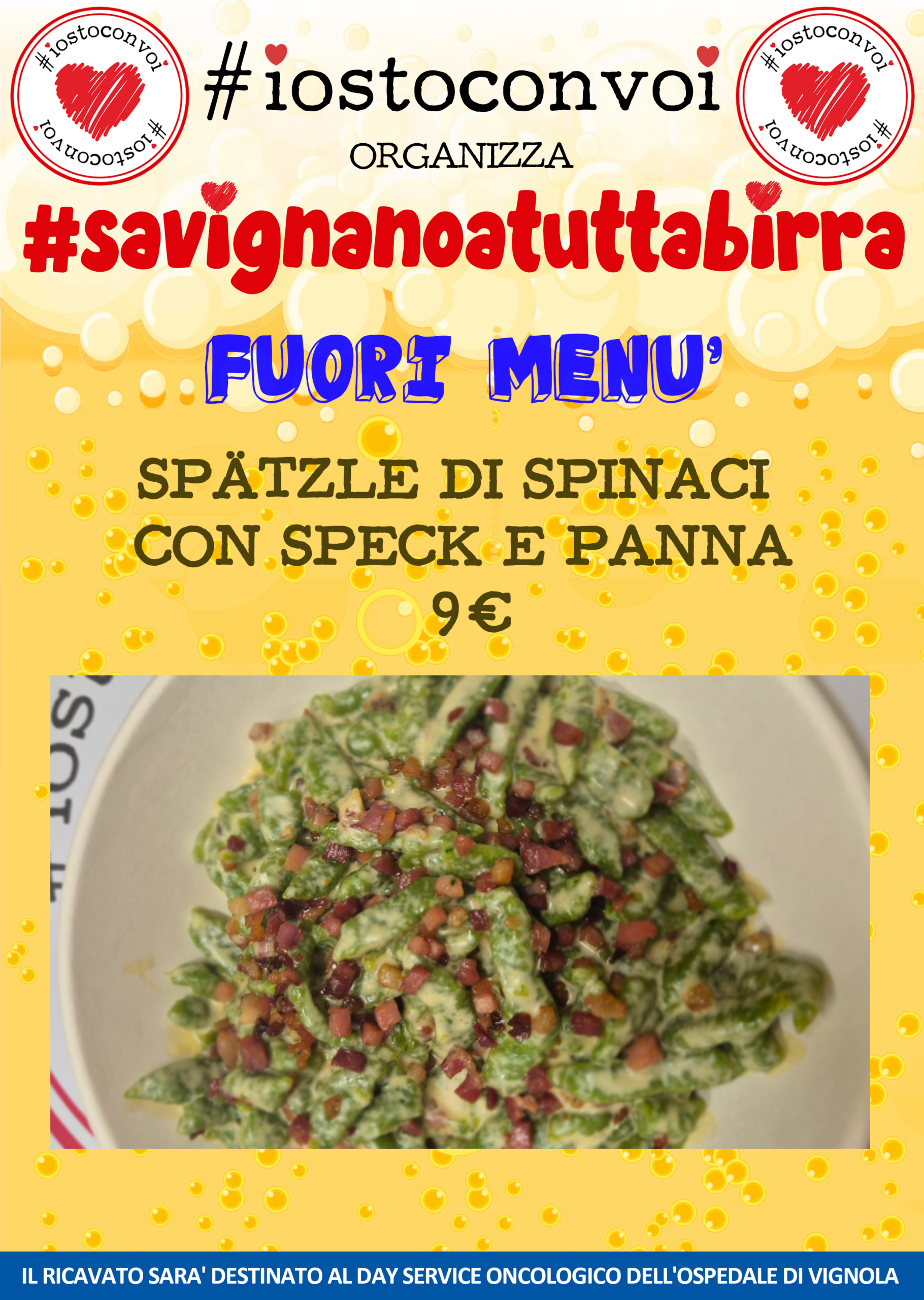 Beer & Burger 2026 · Fuori menù
